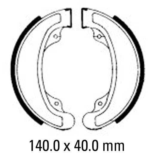 Ferodo FSB708 Brake Shoe Set