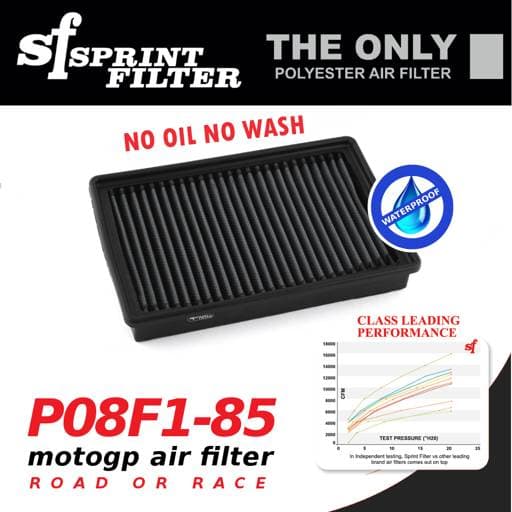 Sprint Filter P08F1-85 BMW S1000R S1000RR HP4 Bimota BB3 Air Filter