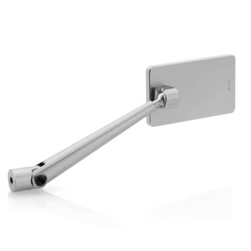 Rizoma Quantum Silver Side Mirror 