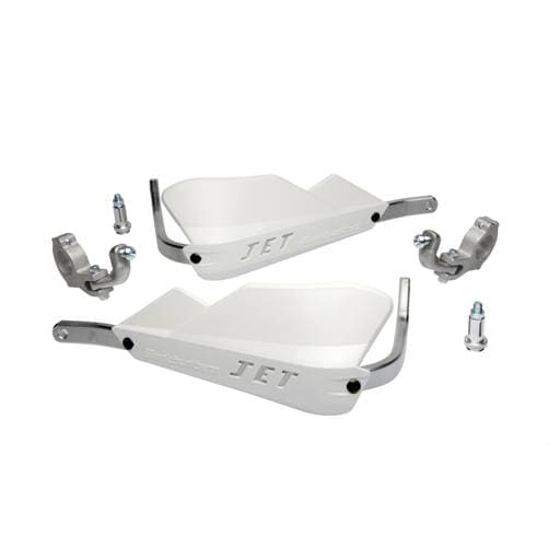Barkbusters Jet Two Point Mount Tapered White Handguards