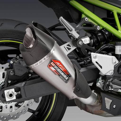Yoshimura AT2 Kawasaki Z900 (2017-2024) Stainless Slip-On Exhaust
