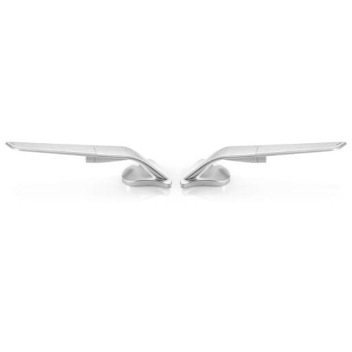 Rizoma Stealth BSS021A Silver Mirror - Pair