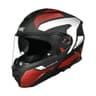 Matt Black/Red/White