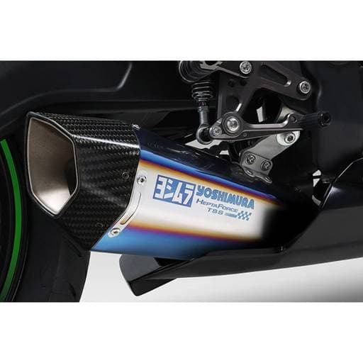 Yoshimura Hepta Force Kawasaki ZX-4R / ZX-4RR Titanium Full Exhaust System
